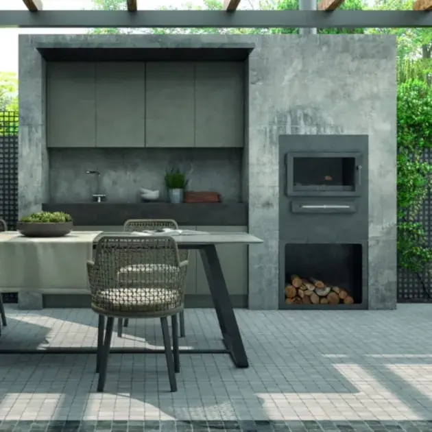 Pavimento cerámico cedeira blanco 33 x 33 cm