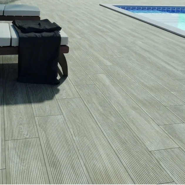 Pavimento porcelánico adobery taupe 23 x 120 cm