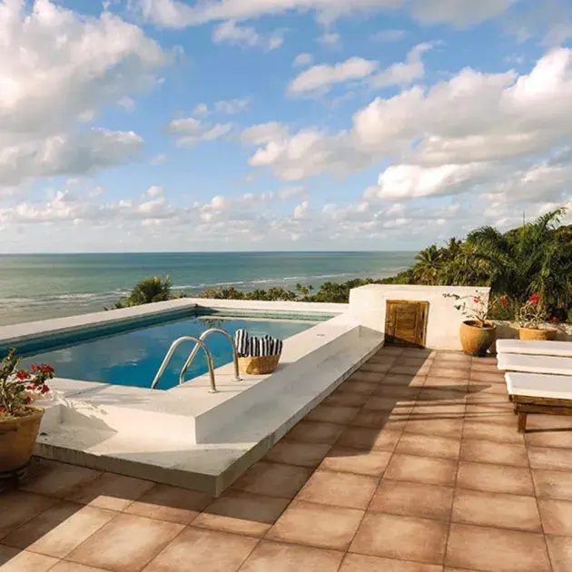 Pavimento porcelánico camaro cotto 33,3 x 33,3 cm