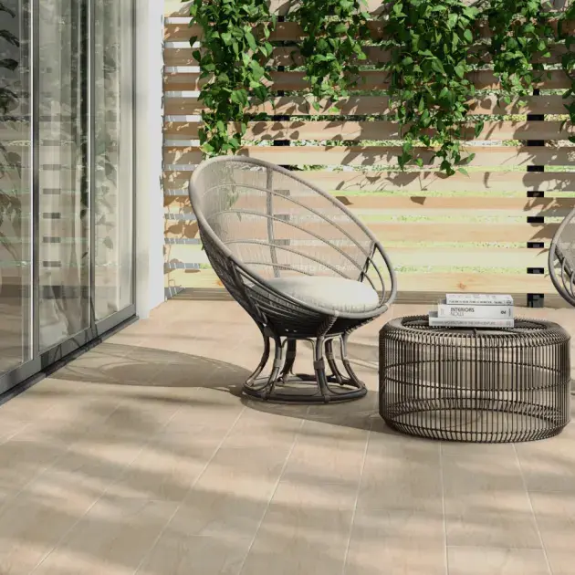 Pavimento porcelánico natura haya 22,5 x 90 cm