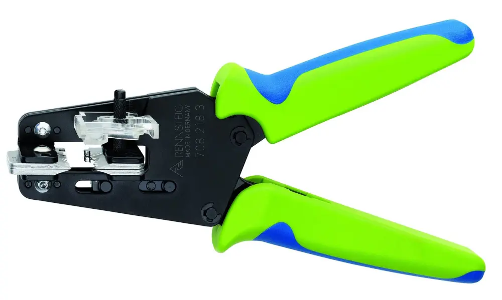 Certificado OEM Rennsteig 708 205 3 - Pelacables de precisión Rennsteig para cables multihilo habitual