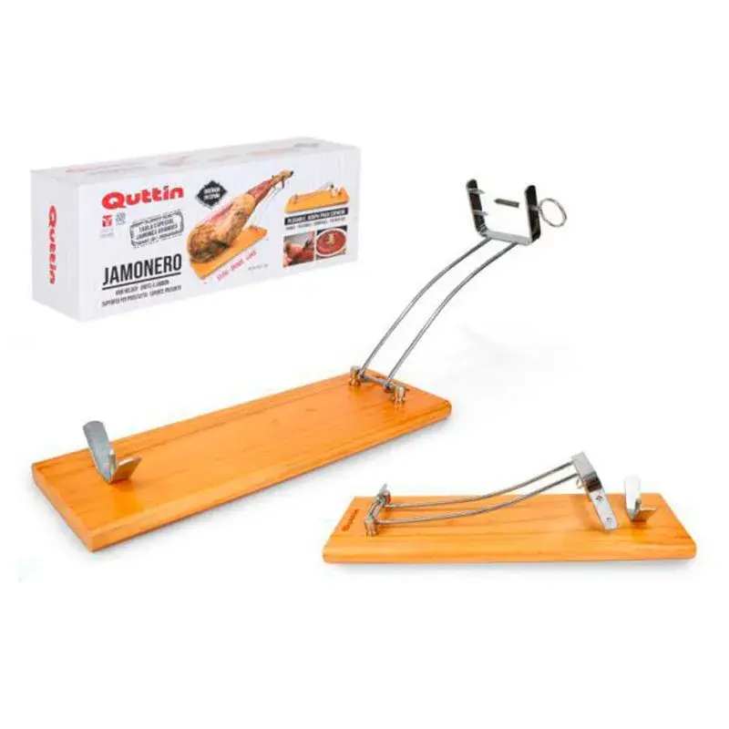Jamonero Quttin plegable 16,5x48,5 cm