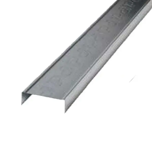 Canal galvanizado para tabiques 300x7,1x3 cm Pladur