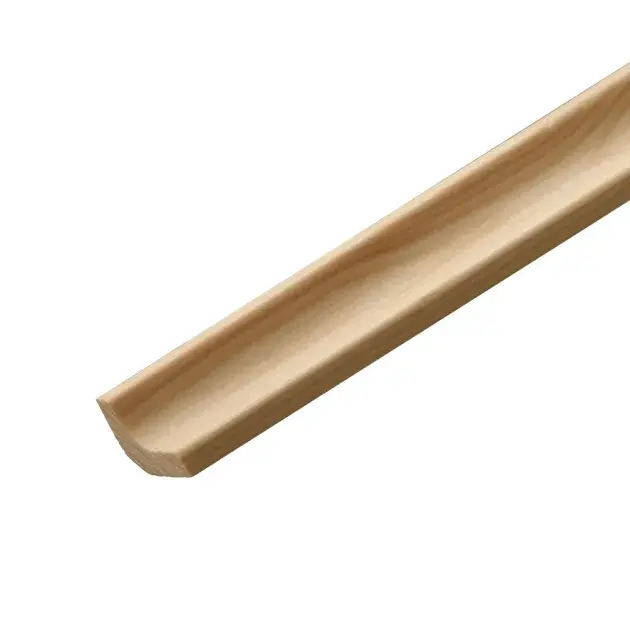 Moldura de pino scotia 240 x 1,8 x 1,8 cm