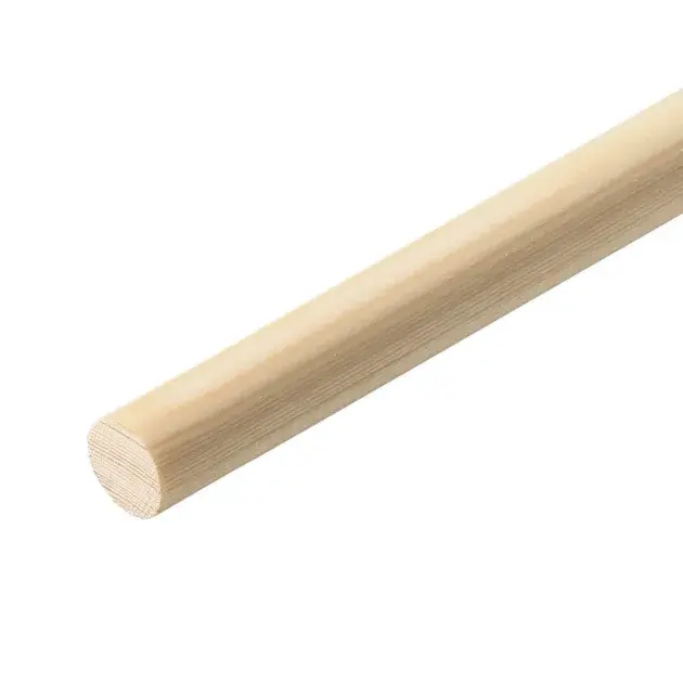 Varilla de madera de pino 2,4 m x ø 9 mm