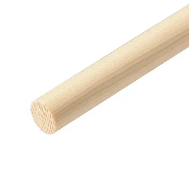 Varilla de madera de pino 2,4 m x ø 28 mm