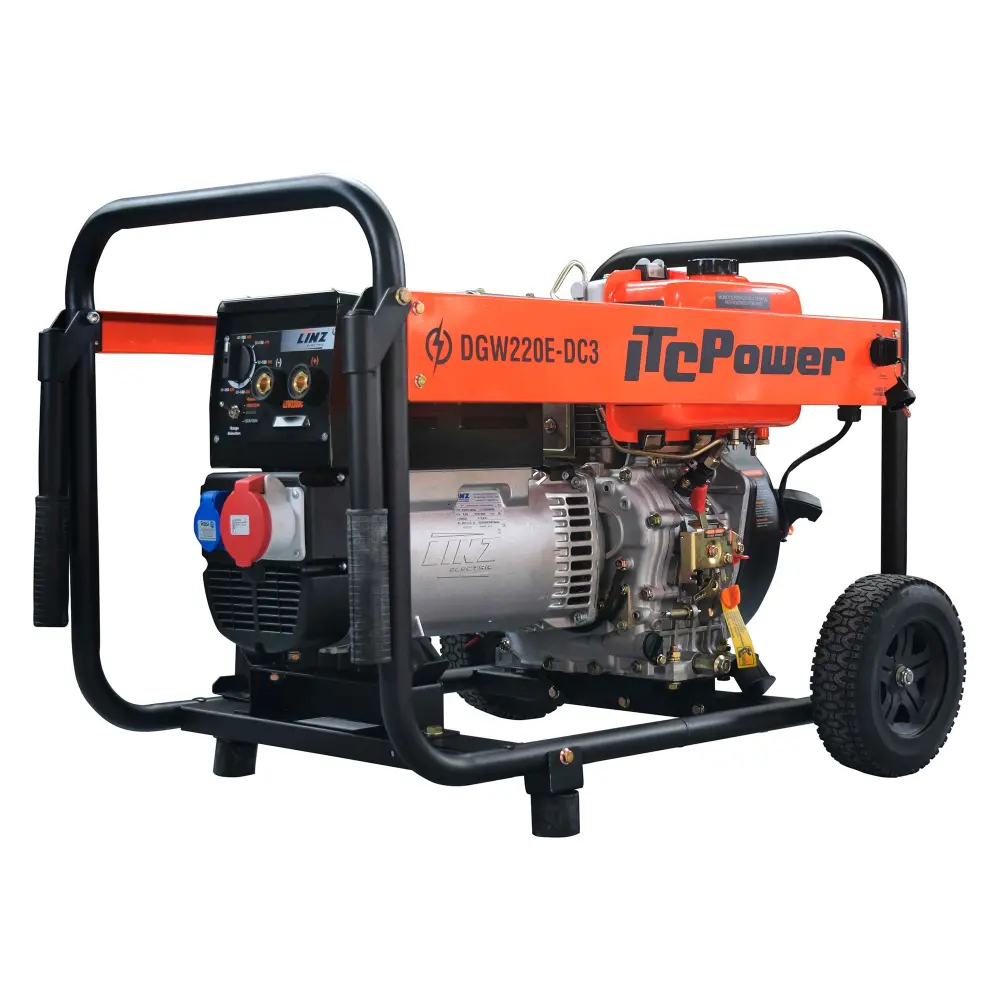 Itcpower dgw220e-dc3 motosoldadora diesel itcpower
