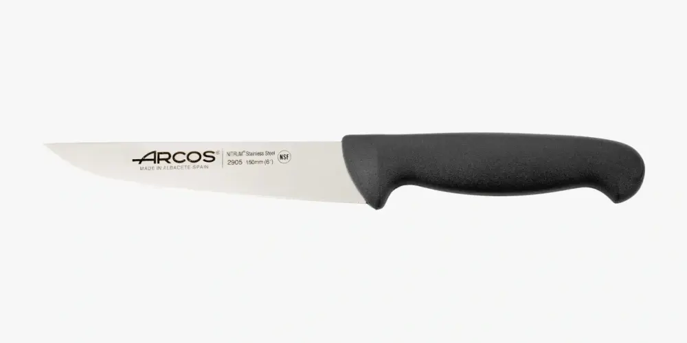 Cabeza Magnética Cuchillo Cocina color negro Serie 2900 150 mm