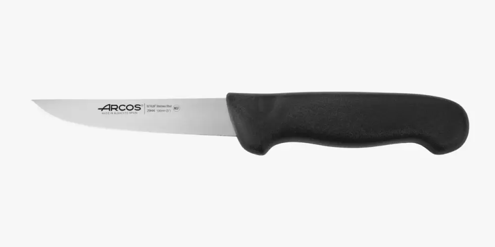 Coltello Disosso colore nero Serie 2900 130 mm