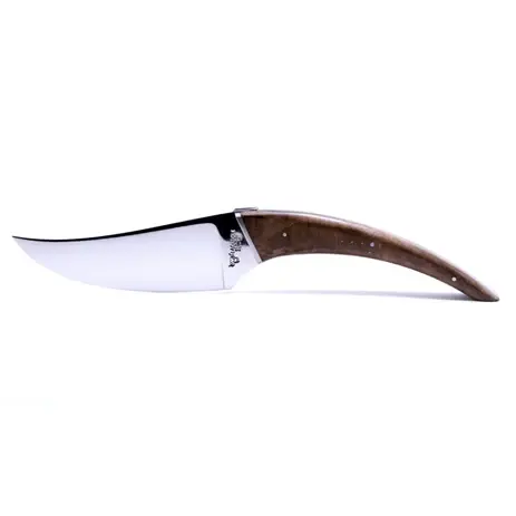 Laguiole en Aubrac Handmade Cheese Knife 'Le Buron' Nogal Handle