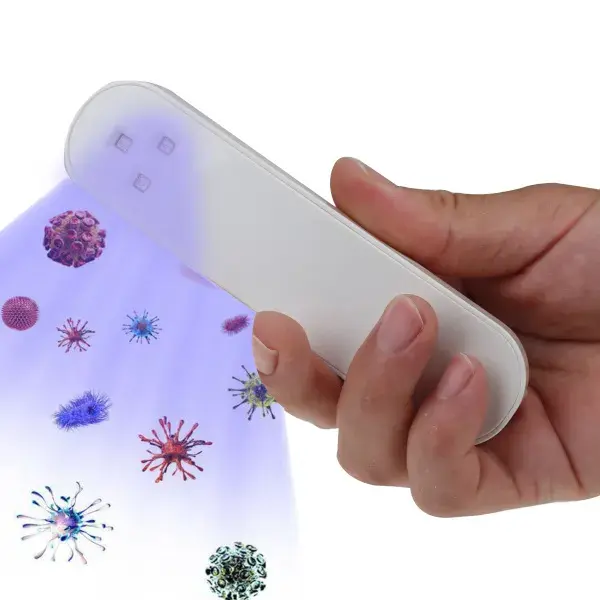 Lámpara desinfectante con luz ultravioleta