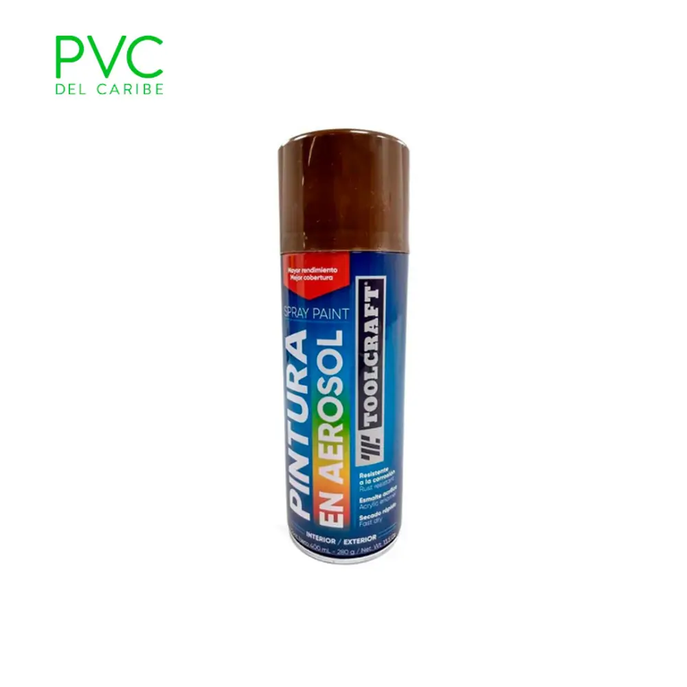 PINTURA AEROSOL CAF MADERA TOOLCRAFT Aplicable sobre Pintura Vieja