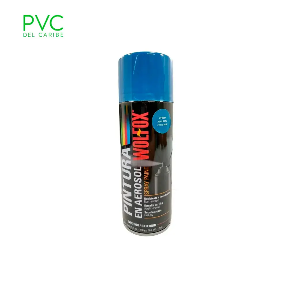 Pintura para Techos PINTURA AEROSOL AZUL GENUINO WOLFOX