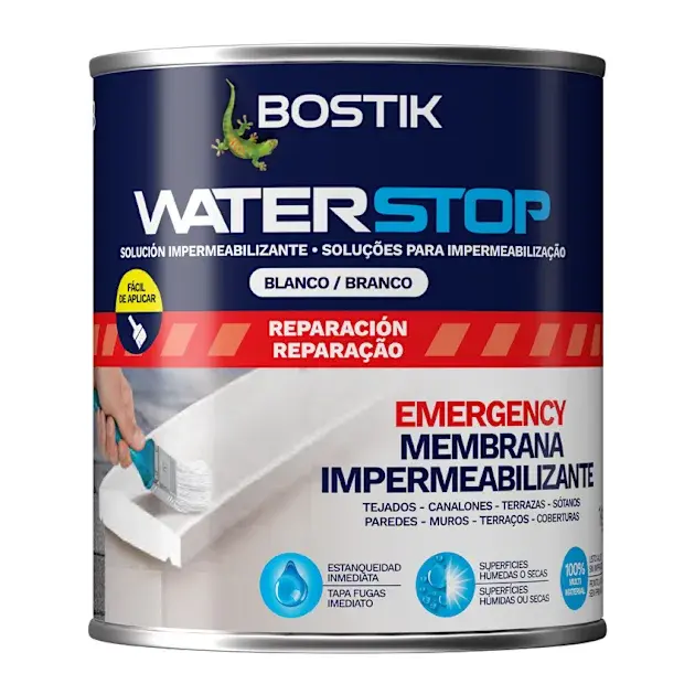 Impermeabilizante Waterstop 1 Kg blanco Bostik