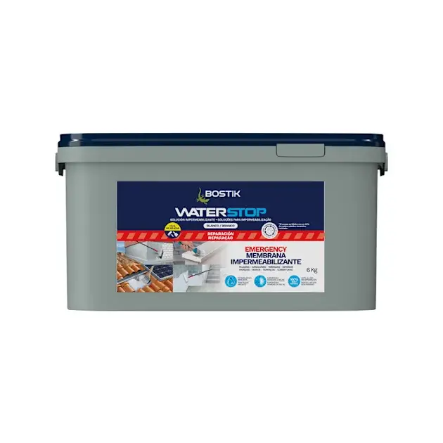 Impermeabilizante Waterstop 6 Kg blanco Bostik