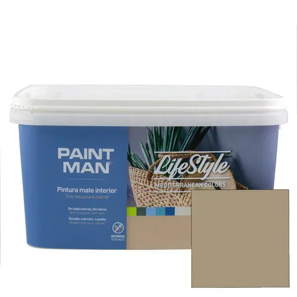 Pintura interior paintman lifestyle mediterranean tierra natural 4l