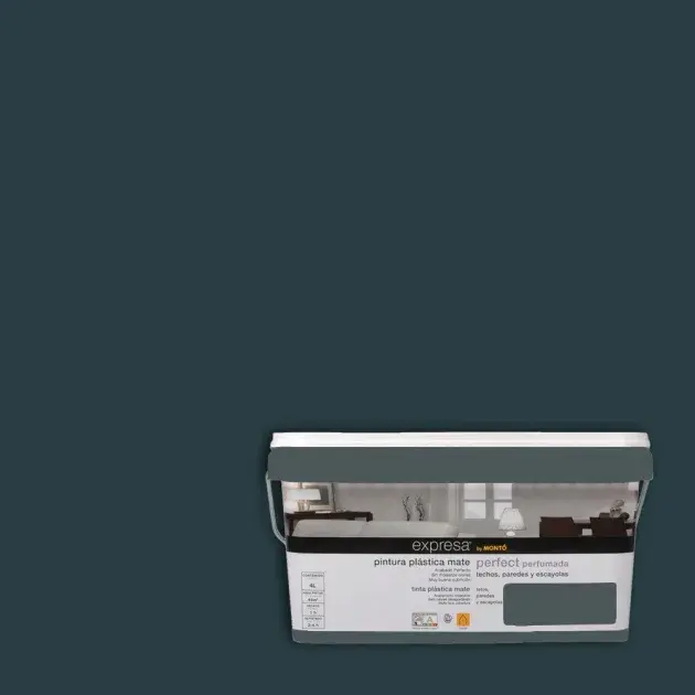 Pintura para paredes expresa azul noche 4 l