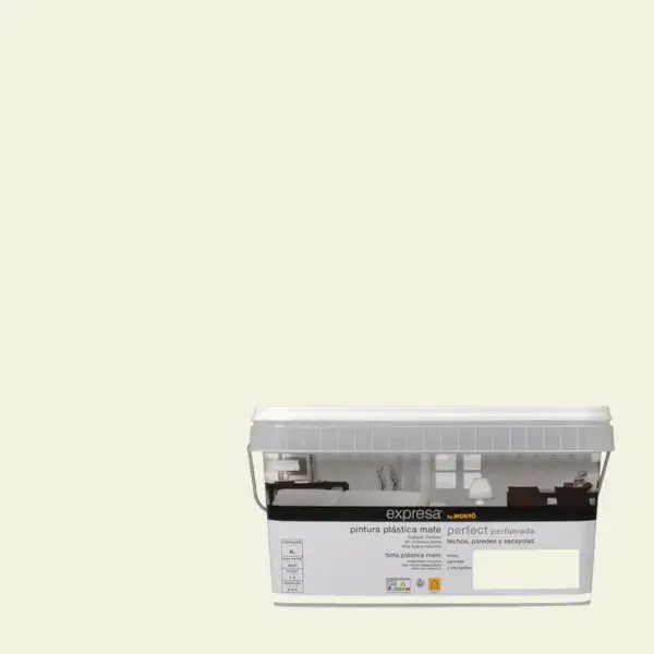 Pintura para paredes expresa blanco arena 4 l