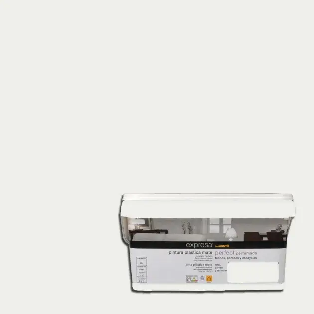 Pintura para paredes expresa gris rosado