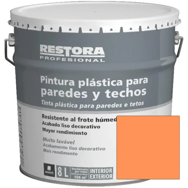 Pintura Melocotón Restora Profesional 8 L