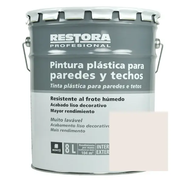 Pintura Quarzo Restora Profesional 8 L