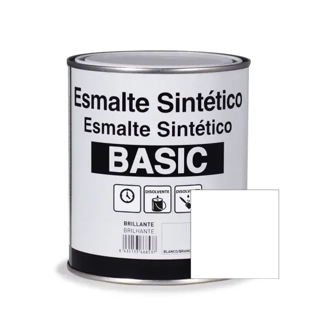 Esmalte sintético blanco brillante basic 750 ml