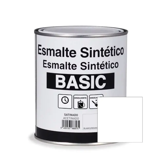 Esmalte sintético blanco satinado basic 750 ml