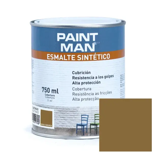 Esmalte sintético gamuza satinado paintman 750 ml