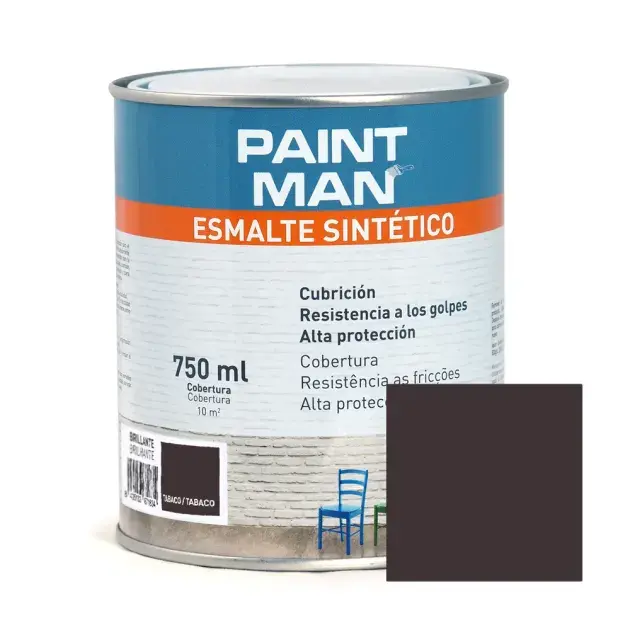 Esmalte sintético tabaco brillante paintman 750 ml