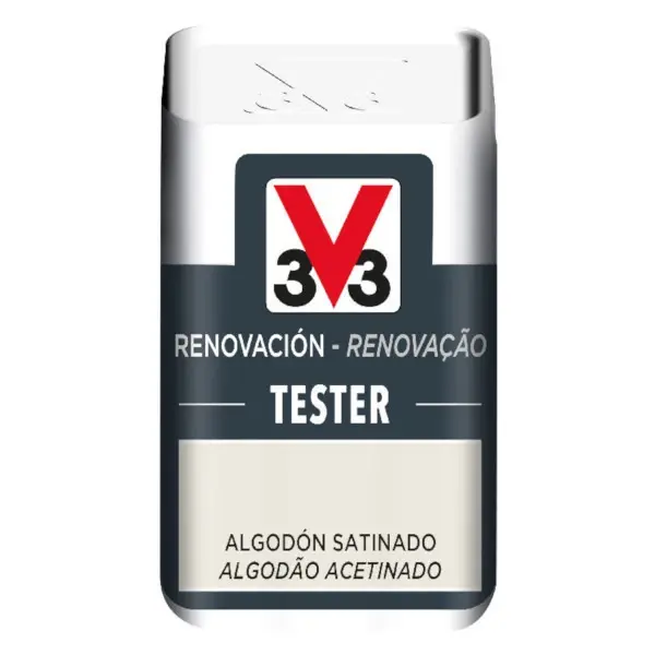 Pintura renovación v33 algodón satinada 50ml