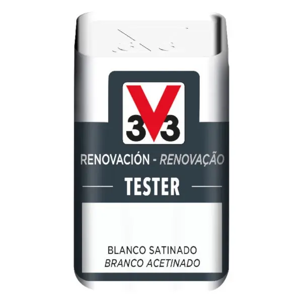 Pintura renovación v33 blanco satinada 50ml
