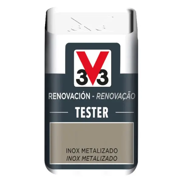 Pintura renovación v33 inoxidable satinada 50ml