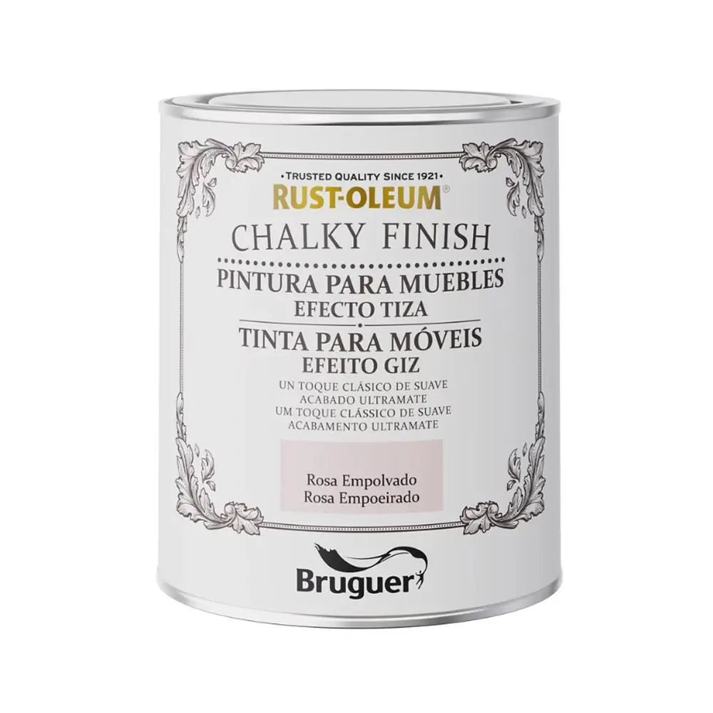 Chalky muebles 750ml rosa empolvado Xylazel