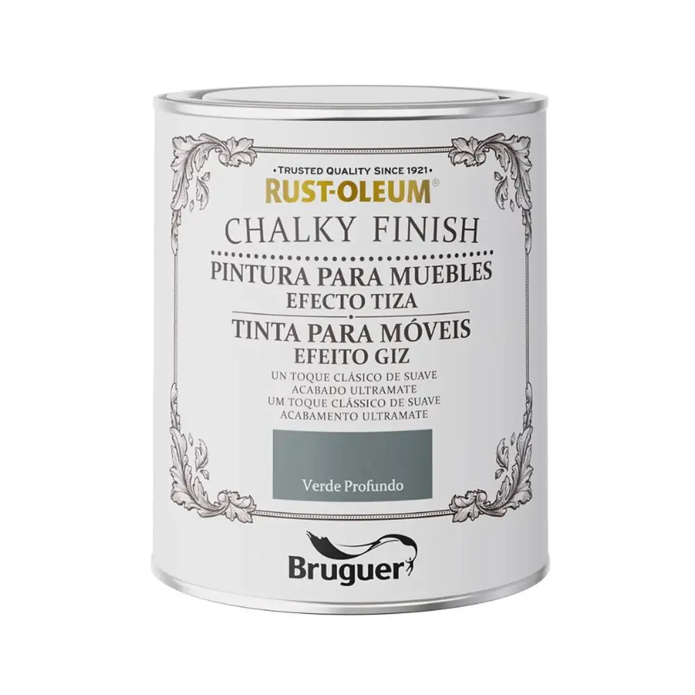 Chalky muebles 750ml verde profundo Xylazel