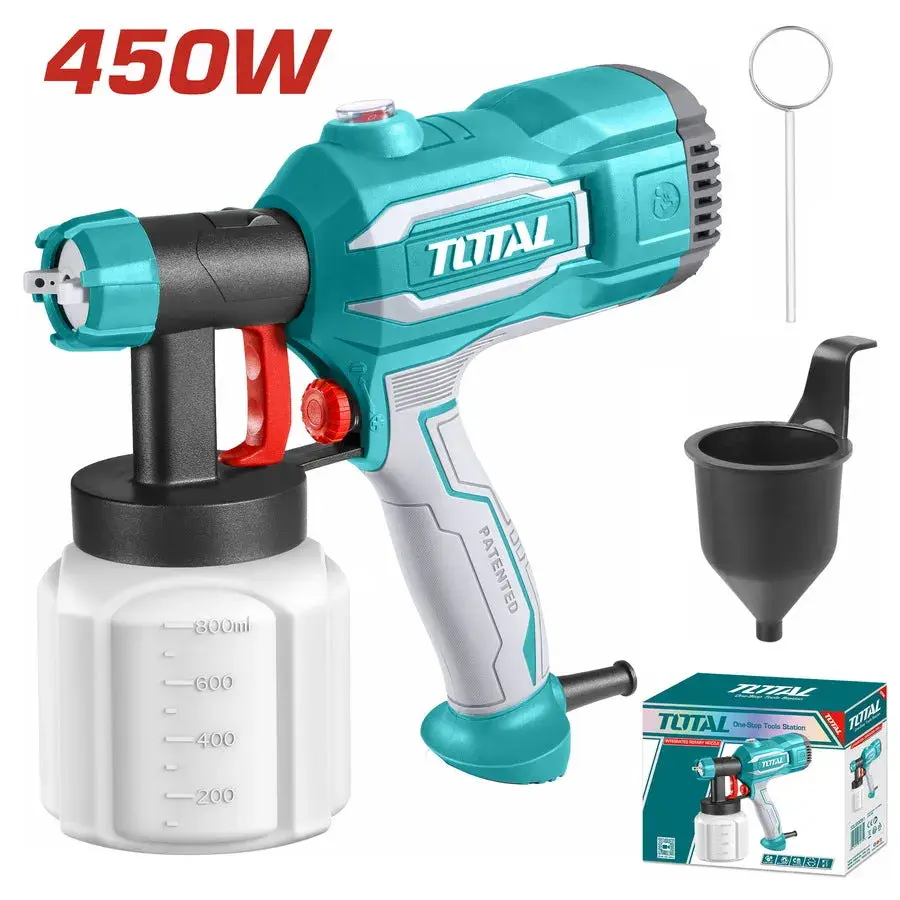 Pistolet de peinture - Pulvérisateur électrique- 450W - 800ML