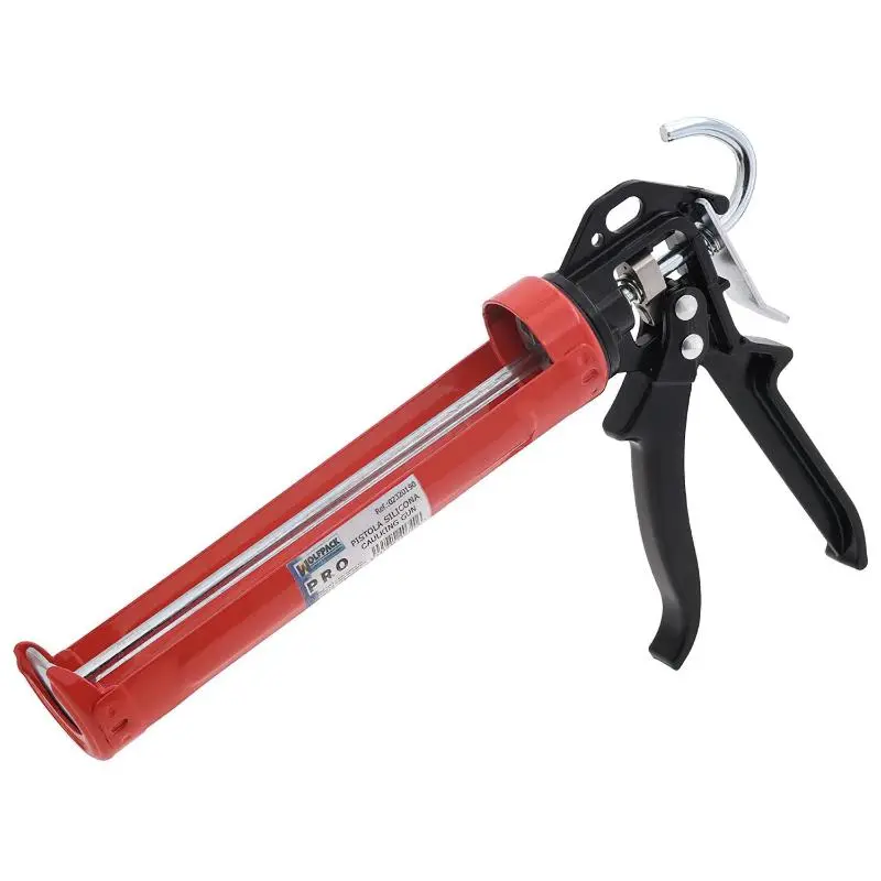 Pistola silicona profesional roja / negra profesional Wolfpack Linea Profesional