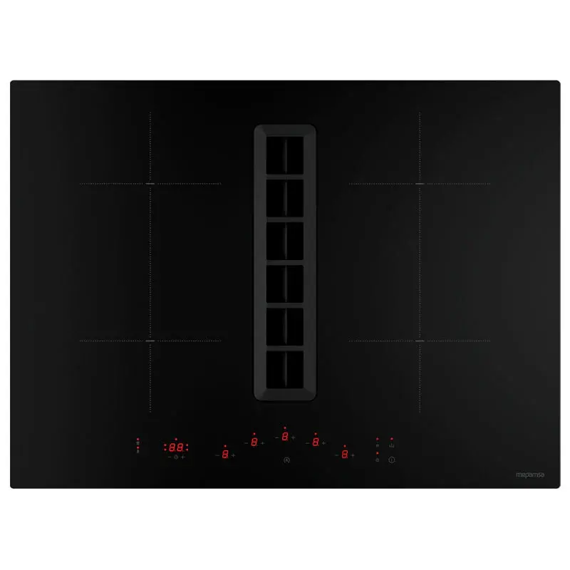 Placa Inducción con extractor Mepamsa Indu Value 70 cm con Adhesivo de Alta Fijación