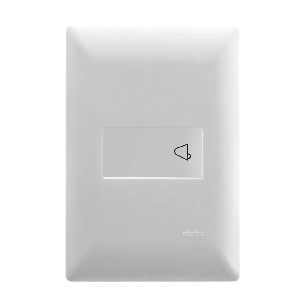 Pomo Antivandálico Estevez Placa Con Pulsador Timbre de una Ventana, Modelo E913SL1*E93107