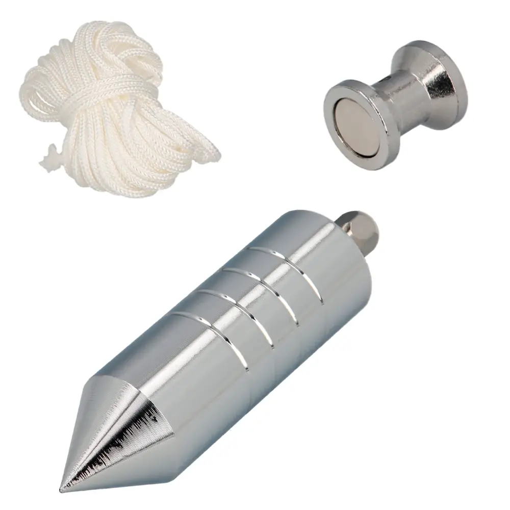 Acero Inoxidable Pesado Plomada Profesional Nuez Iman 700 gramos