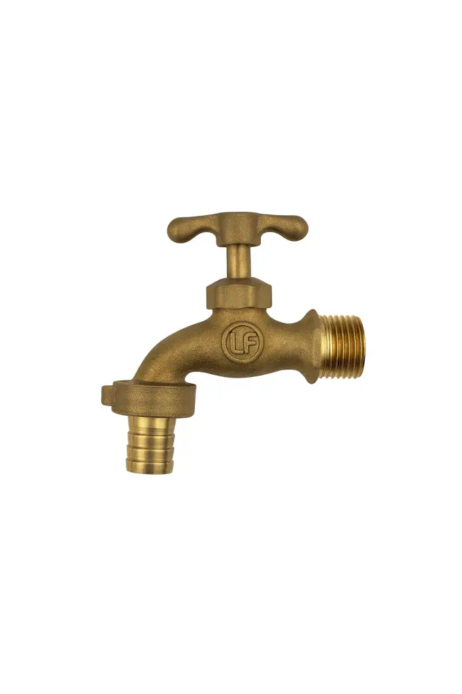 Llave Pluma Chorro 1/2 Bronce con Puntero Láser