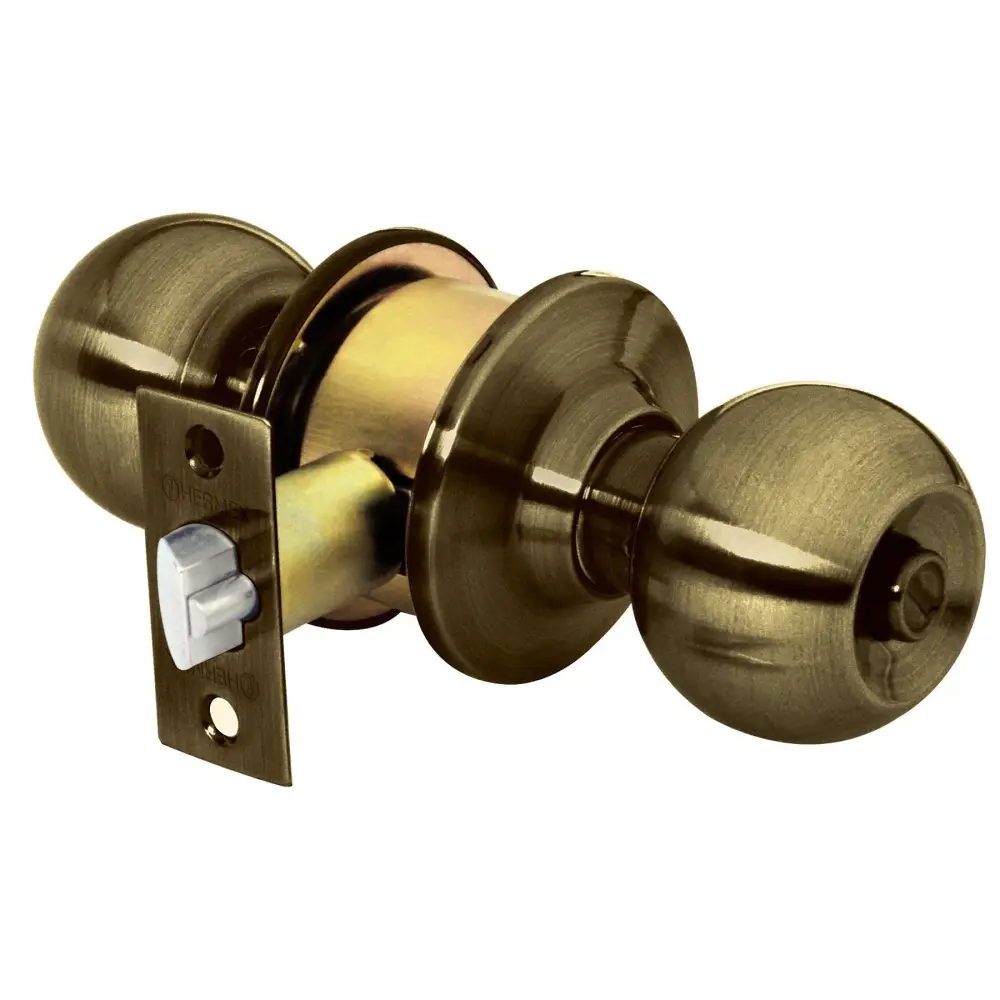 Cerradura con Llave Cerradura pomo, LA, entrada, cilíndrica, Hermex Sencillo