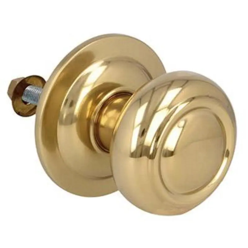 Pomo puerta 52 laton barnizado Amig