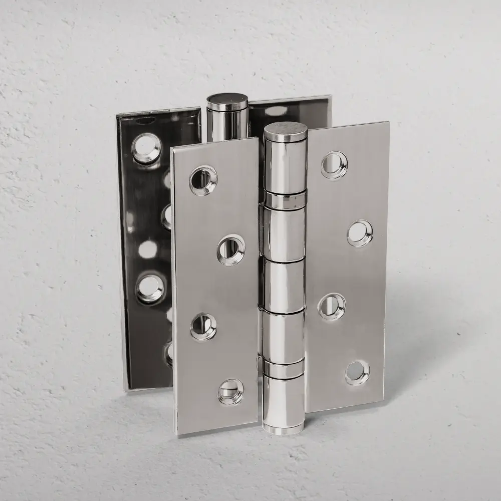 Buzón de Seguridad Saxon Cerniere per Porta Acciaio FR60 - Nichel Lucido