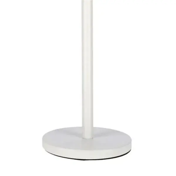 Colgador de Albornoz Portarrollos WC Daven acero blanco 45 cm