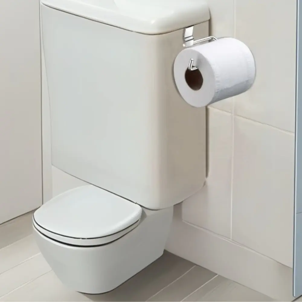 Estante de Ducha Portarrollos de cisterna - 10x12x5 cm