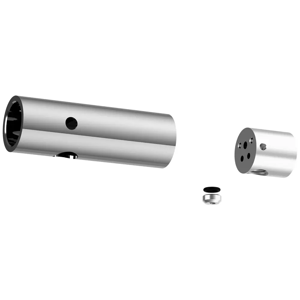 Kit de prolongación cromado Paffoni para artículo ZDUP110CR
