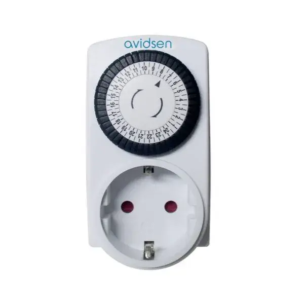 Programador segmentado mini blanco avidsen