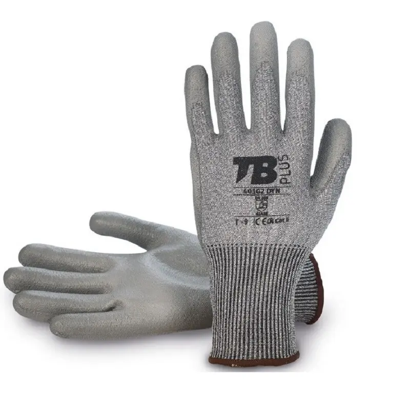 Guante anticorte 401g2 dyn hppe y fibra de vidrio talla l-9