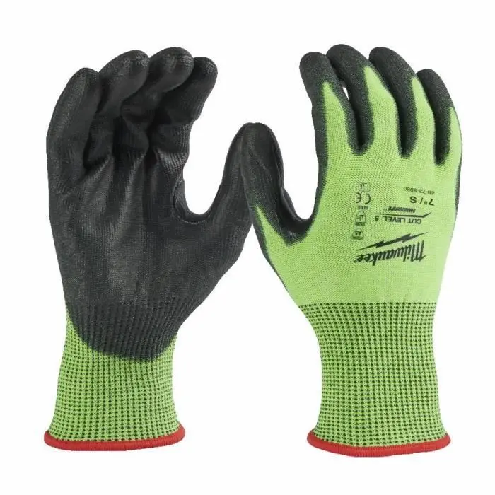 Milwaukee hv guantes anticorte nivel 5/e - talla 9 - 4932479933