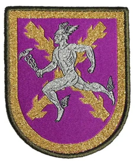 Parche de brazo de bonito Brigada de Transmisiones MATRANS con Correa Ajustable